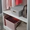 Simplify Storage Tote W/ Lid, 10-7/8 in L x 14-1/2 in W x 10-7/8 in H, Gray, Plastic 25924-GREY - alternate 2